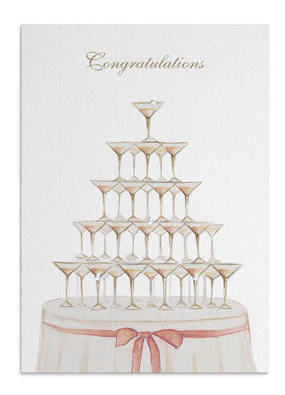 Champagne card