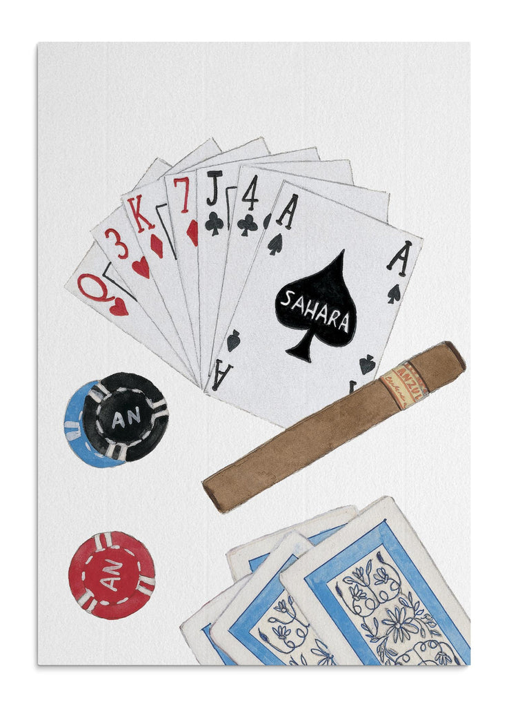 Poker card
