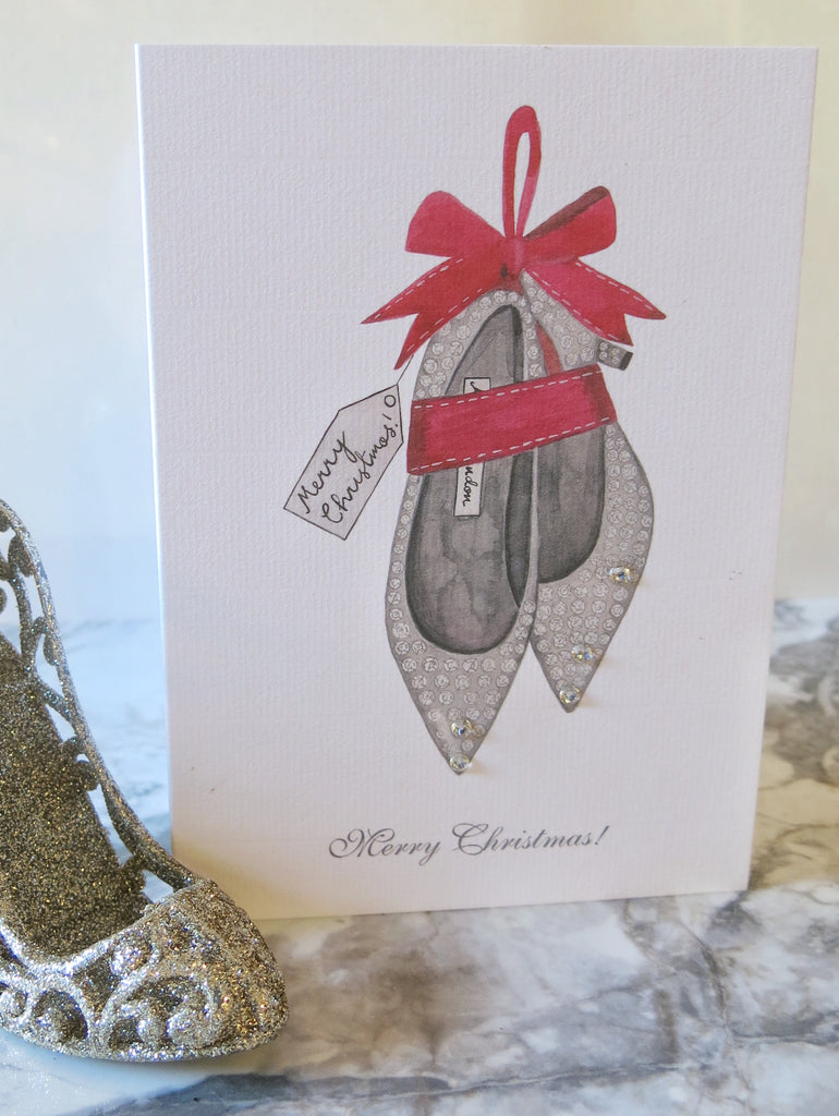 Christmas shoes card